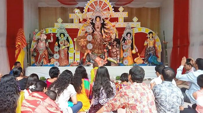 আজ মহাসপ্তমী আজ মহাসপ্তমী