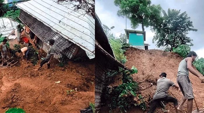 রোহিঙ্গা ক্যাম্পে পাহাড় ধসে নারী-শিশুসহ আটজনের মৃত্যু রোহিঙ্গা ক্যাম্পে পাহাড় ধসে নারী-শিশুসহ আটজনের মৃত্যু