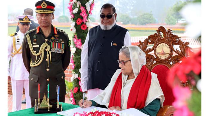 ৭ জানুয়ারির নির্বাচনে গণতন্ত্রের বিজয় হয়েছে: শেখ হাসিনা ৭ জানুয়ারির নির্বাচনে গণতন্ত্রের বিজয় হয়েছে: শেখ হাসিনা