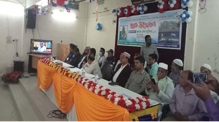 পার্বতীপুরে মডেল মসজিদের উদ্বোধন পার্বতীপুরে মডেল মসজিদের উদ্বোধন