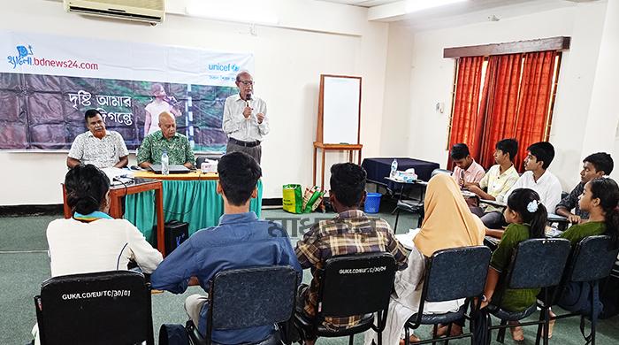 গাইবান্ধায় শিশু সাংবাদিকতার ফলোআপ কর্মশালা গাইবান্ধায় শিশু সাংবাদিকতার ফলোআপ কর্মশালা