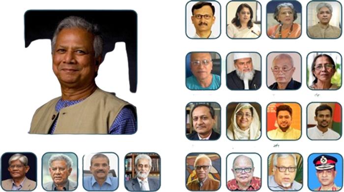 অন্তর্বর্তীকালীন সরকারের উপদেষ্টাদের দায়িত্ব পুনর্বণ্টন অন্তর্বর্তীকালীন সরকারের উপদেষ্টাদের দায়িত্ব পুনর্বণ্টন