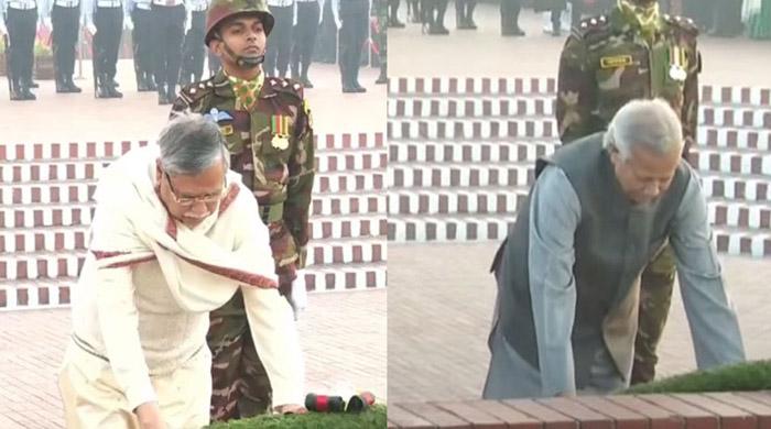 জাতীয় স্মৃতিসৌধে রাষ্ট্রপতি ও প্রধান উপদেষ্টার শ্রদ্ধা জাতীয় স্মৃতিসৌধে রাষ্ট্রপতি ও প্রধান উপদেষ্টার শ্রদ্ধা