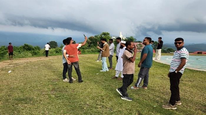 রাঙামাটির সাজেক ভ্যালিতে পর্যটকদের উচ্ছ্বাস রাঙামাটির সাজেক ভ্যালিতে পর্যটকদের উচ্ছ্বাস