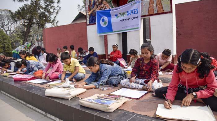 ২১শে উপলক্ষে গাইবান্ধায় শুভ সংঘের গাইবান্ধায় চিত্রাংকন প্রতিযোগিতার আয়োজন ২১শে উপলক্ষে গাইবান্ধায় শুভ সংঘের গাইবান্ধায় চিত্রাংকন প্রতিযোগিতার আয়োজন