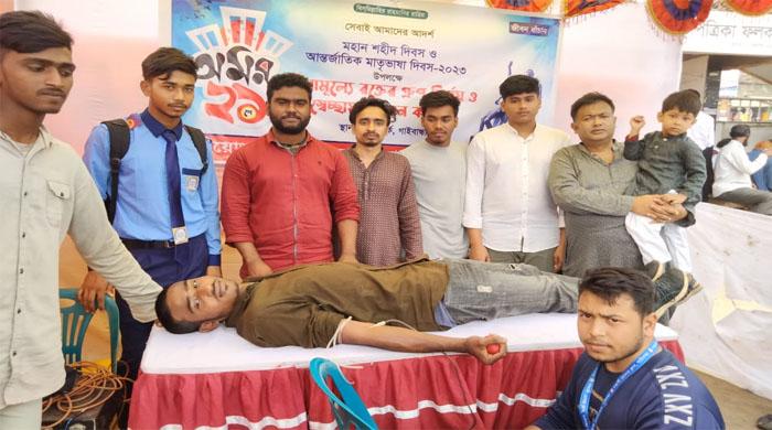 গাইবান্ধায় সন্ধানীর বিনামূল্যে রক্তের গ্রুপ নির্ণয় ও স্বেচ্ছায় রক্তদান কর্মসূচী গাইবান্ধায় সন্ধানীর বিনামূল্যে রক্তের গ্রুপ নির্ণয় ও স্বেচ্ছায় রক্তদান কর্মসূচী