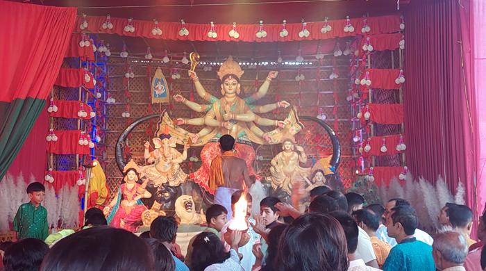 শারদীয় দুর্গোৎসবের মহাঅষ্টমী আজ শারদীয় দুর্গোৎসবের মহাঅষ্টমী আজ