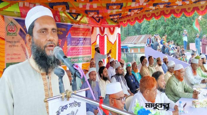 সুন্দরগঞ্জে জামায়াতের সমাবেশ সুন্দরগঞ্জে জামায়াতের সমাবেশ