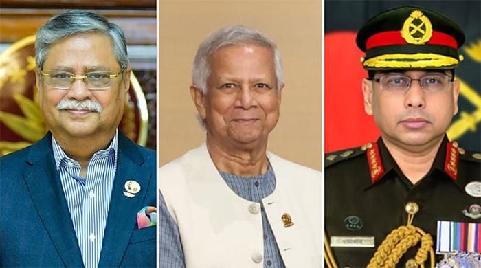 রাষ্ট্রপতি ও প্রধান উপদেষ্টার সঙ্গে সেনাপ্রধানের সাক্ষাৎ