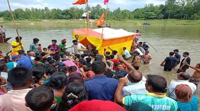দিনাজপুরে কান্তজীউ বিগ্রহ যাত্রার নৌকাডুবিতে নিখোঁজ ১