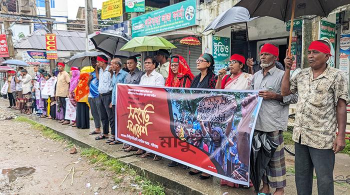 গাইবান্ধায় নাগরিক সমাজের সংহতি সমাবেশে সরকারের পদত্যাগ দাবি