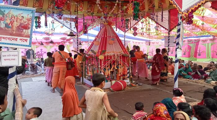 বোয়ালীতে ৫৬ প্রহর ব্যাপী নামযজ্ঞ