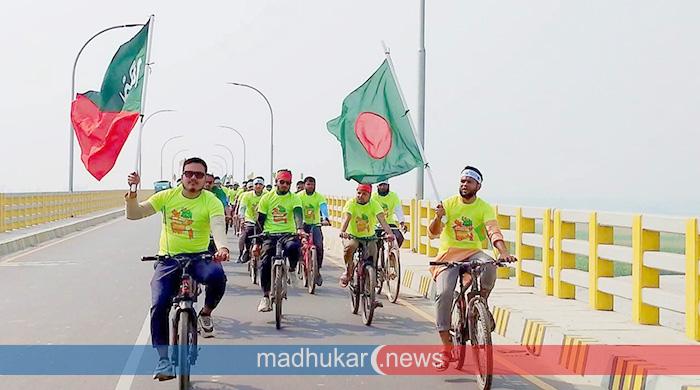 সুন্দরগঞ্জে ছাত্রশিবিরের সাইকেলের র‌্যালি