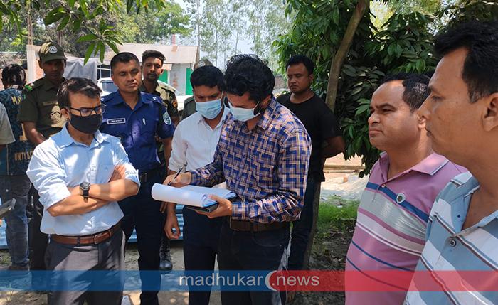 মহিমাগঞ্জে অবৈধ ব্যাটারি কারখানায় অভিযান, বন্ধ কার্যক্রম ও জরিমানা