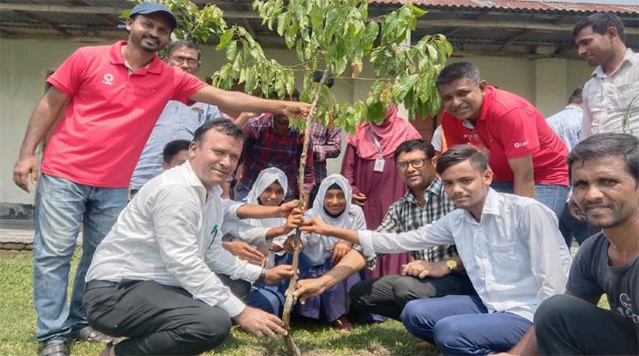 বিশ্ব পরিবেশ দিবসে বেলকায় বৃক্ষরোপন কর্মসূচি পালন