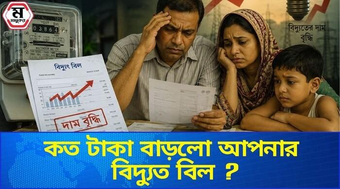 আপনার বিদ্যুৎ বিল কত বাড়লো,গুনতে হবে কত টাকা
