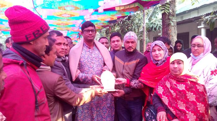 সাংসদ শামীমকে সিএইচসিপিদের সংবর্ধনা প্রদান