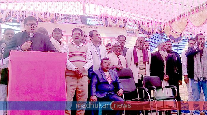 গাইবান্ধা-০৩ আসনে বিএনপির প্রার্থীর পক্ষে নির্বাচনী সম্মিলিত শ্রমিক সমাবেশ