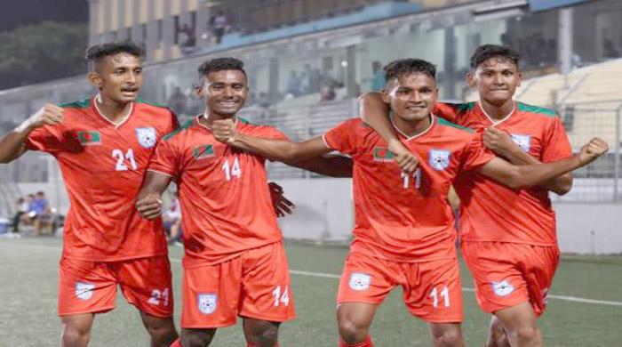 ভুটানকে ২-০ গোলে হারিয়েছে বাংলাদেশ