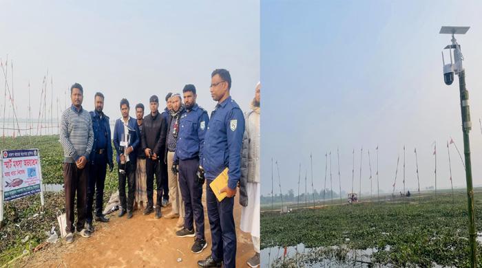 পার্বতীপুরেই দেশের প্রথম মৎস্য অভয়াশ্রমে স্মার্ট ক্যামেরা