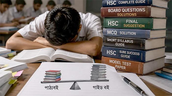 গাইড বইয়ের ওপর বাড়ছে শিক্ষার্থীদের নির্ভরতা