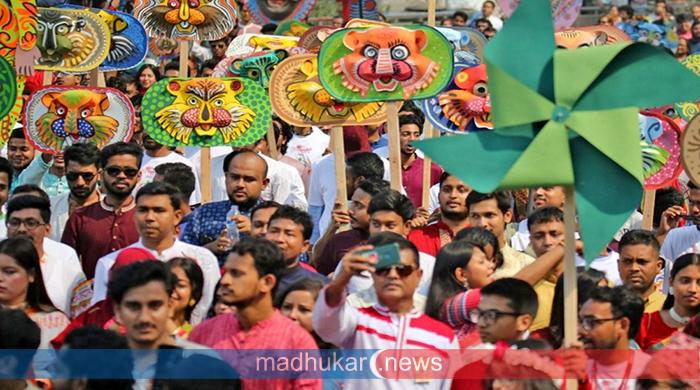 বৈশাখী শোভাযাত্রায় মুখে মুখোশ নিষিদ্ধ