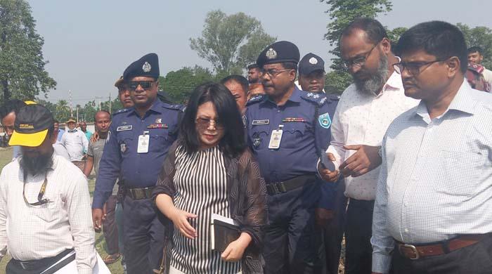 বানিজ্য সম্প্রসারণের উদ্দেশ্যে ভূটান প্রতিনিধি দলের চিলাহাটি স্থল বন্দর পরিদর্শন