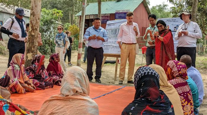 সাঘাটায় প্রধান শিক্ষকের প্রান্তিক চরবাসীর সফলতায় উচ্ছসিত 