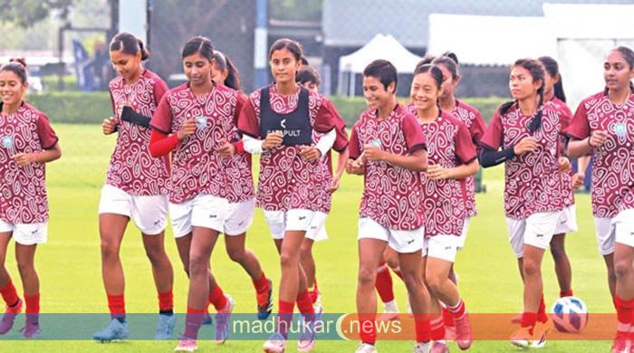 সাফ নারী চ্যাম্পিয়নশিপের লক্ষ্যে ব্যাংককে কঠোর অনুশীলনে বাংলাদেশ দল