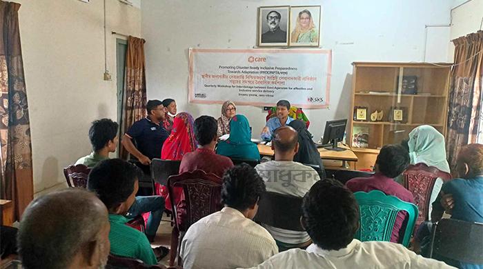 সুন্দরগঞ্জে সেবাপ্রাপ্তি নিশ্চিতকরণে স্থানীয় জনগোষ্ঠীর সঙ্গে সমন্বয় সভা