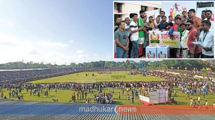 গাইবান্ধায় জেলা প্রশাসক গোল্ডকাপে চ্যাম্পিয়ন গোবিন্দগঞ্জ