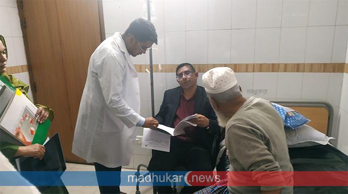 এসকেএস হাসপাতাল পরিদর্শন করলেন গাইবান্ধার সিভিল সার্জন