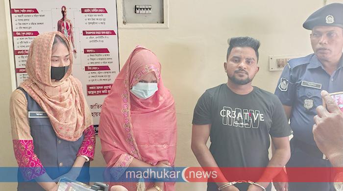 দিনাজপুরের কুখ্যাত ডাকাত মুসা ও কথিত স্ত্রী গ্রেফতার