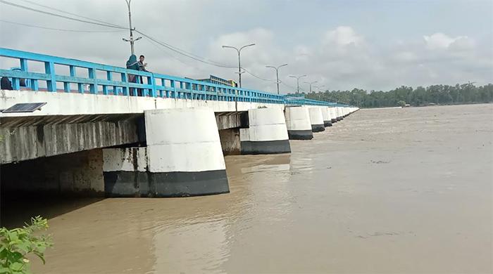 ডালিয়া পয়েন্টে তিস্তার পানি বিপৎসীমার ৭ সেন্টিমিটার ওপরে