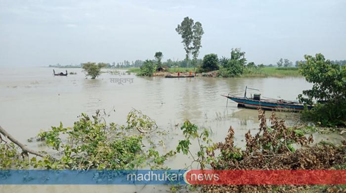 গাইবান্ধায় সব নদ-নদীর পানি বৃদ্ধি অব্যাহত