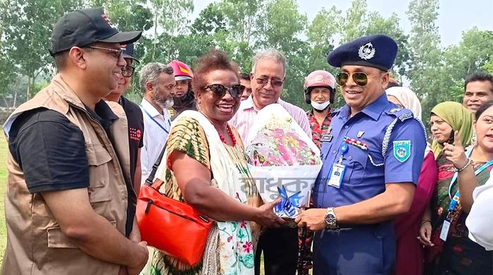 একদিনের সফরে গাইবান্ধায় জাতিসংঘের আন্ডার সেক্রেটারি জেনারেল