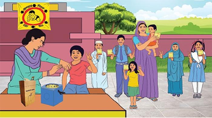 ১২ অক্টোবর থেকে দেশব্যাপী টাইফয়েড টিকাদান ক্যাম্পেইন
