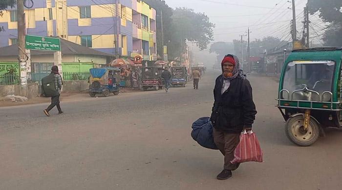 মৃদু শৈত্যপ্রবাহে কাঁপছে পঞ্চগড়