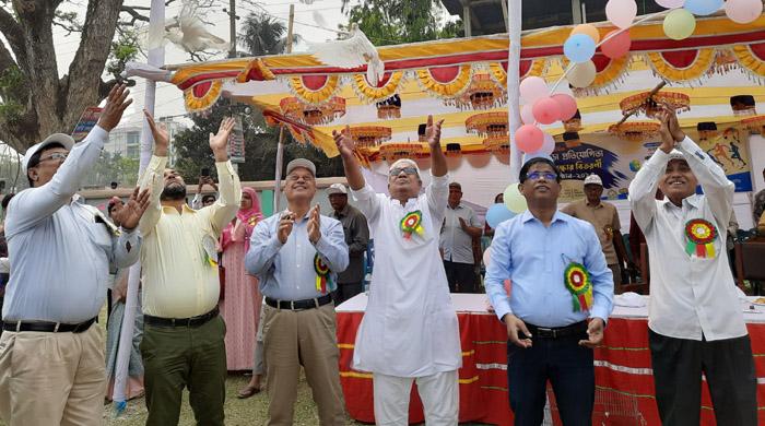 গাইবান্ধা ইসলামিয়া উচ্চ বালক বিদ্যালয়ে বার্ষিক ক্রীড়া প্রতিযোগিতা অনুষ্ঠিত 