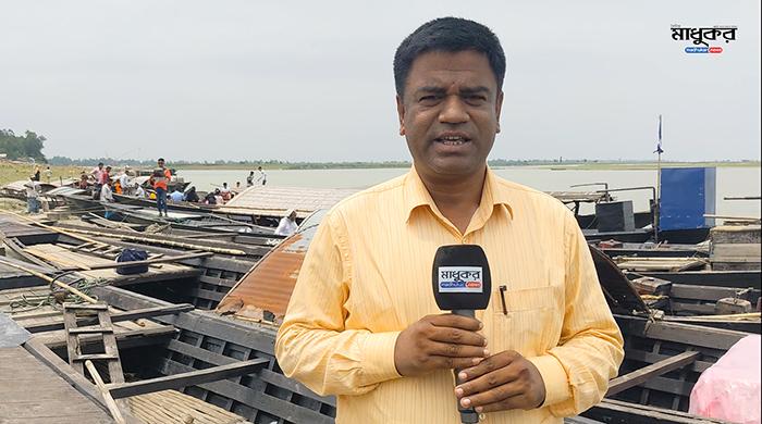ব্রহ্মপুত্রে পানি বাড়ায় প্রাণচাঞ্চল্য ফিরছে বালাসীঘাটে