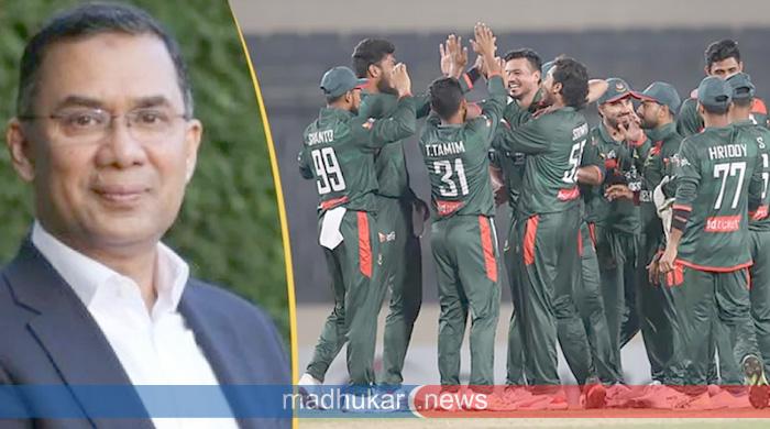  পাকিস্তানের বিরুদ্ধে সিরিজ জয়ে বাংলাদেশ ক্রিকেট দলকে প্রধানমন্ত্রীর অভিনন্দন