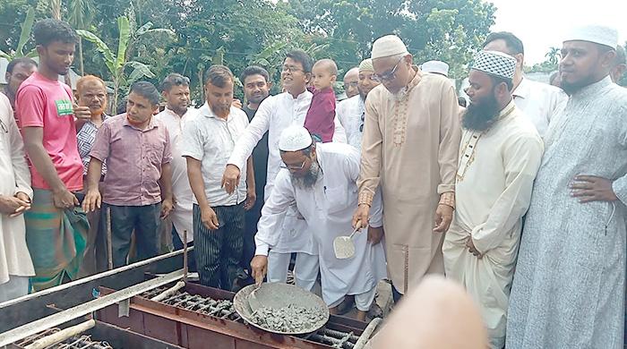 অবশেষে জামালপুর ইউনিয়ন পরিষদের ভবন নির্মাণ কাজ শুরু