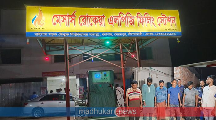 সৈয়দপুরে ৪০ হাজার লিটার জ্বালানি তেল উদ্ধার, আটক ৭