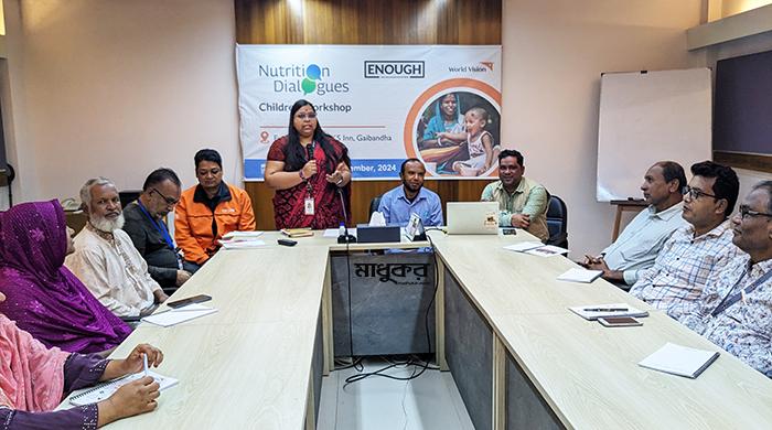 গাইবান্ধায় ‘পর্যাপ্ত পুষ্টি ক্যাম্পেইন’ বিষয়ক সংলাপ