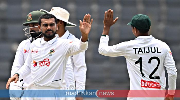 ৩৩৫ রানে পিছিয়ে মধ্যাহ্নভোজে পাকিস্তান, বাংলাদেশের দরকার ৮ উইকেট