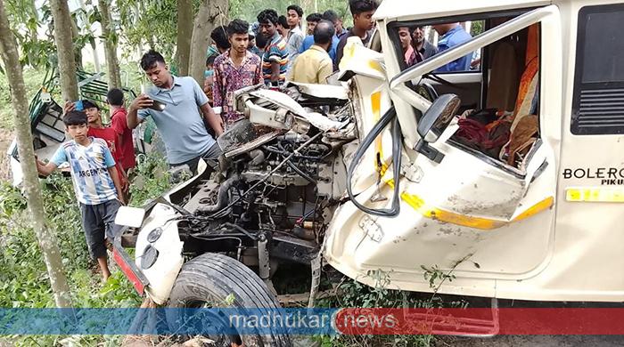 গাইবান্ধায় পিকআপ-অটোরিকশা সংঘর্ষে নিহত ২, আহত ৪