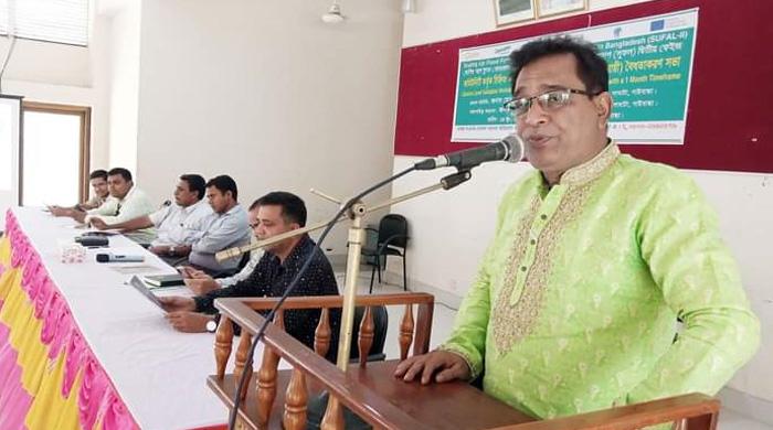 সাঘাটায় সুফল প্রকল্পের বৈধতাকরন সভা