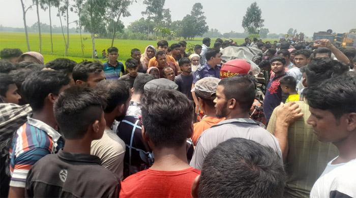 দিনাজপুর বাস-সিএনজির মুখোমুখি সংঘর্ষে একই পরিবারের ৪ জন নিহত