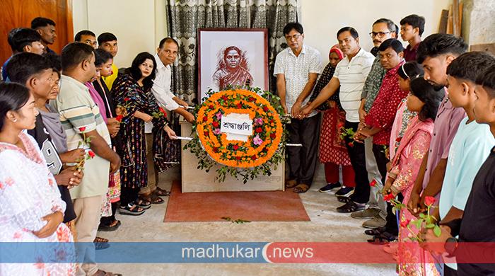 সাঁওতাল নেত্রী প্রিসিলা মুরমু স্মরণে গাইবান্ধায় শোকসভা