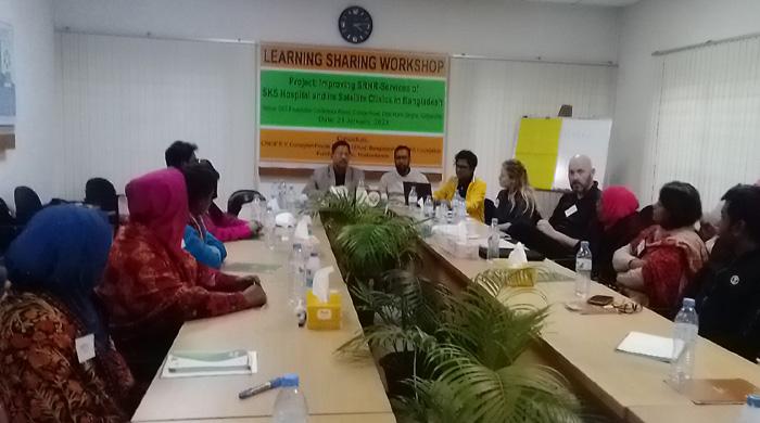 লার্নিং শেয়ারিং ওয়ার্কসপ আয়োজন